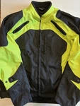Fulmer Motorcycle Jacket Hi Vis Yellow Black Riding Gear Mens Xl. Fixed Price $24.99.