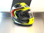 Arai Corsair-x Full Face Helmet Size Medium In Lime Green, Red. Fixed Price $429.95.