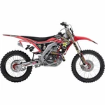Factory Effex Rockstar 2016 Shroud Graphics Kit Red Motorcycle Dirt 19-14338. Fixed Price $39.20.