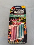Refresh Your Car 4 Pack Auto Vent Sticks Psychedelic Flower, Neon Jungle #G12. Fixed Price $6.94.