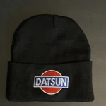 Datsun Embroidered Black Beanie Winter Hat, Classic Cars Nissan One Size. Fixed Price $13.00.