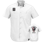 American Biker Rwb Sam Lightweight Shop Shirt. Fixed Price $58.54.