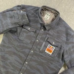 Red Bull Ktm Racing Team Mens Xxl Camo Quilted Lined Shirt Jacket Tiger Stripe. Fixed Price $49.95.