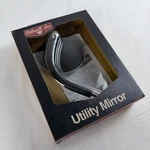 Biltwell For Harley Davidson Black Round Perch Mount Utility Mirror 0640-1316. Fixed Price $57.00.