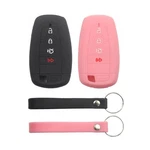 Vicover 2PCS Rubber Silicone 4 Buttons Remote Smart Key Fob Small, Black Pink. Fixed Price $25.28.
