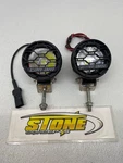 Can-am 715002935 4" Round Led Lights 2X25 Watts Commander Maverick Defender 1000. Fixed Price $195.00.