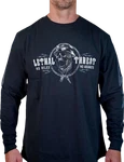 Lethal Threat Flash And Bones Long-sleeve T-shirt LS20889XL. Fixed Price $34.95.