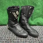 Sidi Black Leather Rain Evo Motorcycle Street Riding Boots Men's Us 12.5 Eur 47. Fixed Price $90.00.