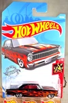 2019 Hot Wheels #143 Hw Flames 7/10 '66 Chevy Nova Black W/chrome 5 Spoke. Fixed Price $11.83.