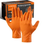 10MIL Nitrile-gloves Disposable-orange Chemical-resistant Rubber Mechanic. Fixed Price $218.33.