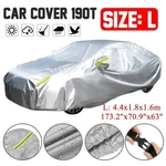 Waterproof Car Cover Silver Uv Snow Dust Rain Resistant Protector For Hatchback. Fixed Price $27.99.
