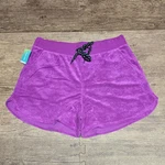 Sea-doo Women Shorty Terry Violet Shorts Size Large Nwt Cozy Comfort Laid Back. Fixed Price $12.00.