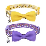 Bowtie Dog With Bell 2 Packs, Adjustable Breakaway Puppy Collar, Sweet.... Fixed Price $16.12.