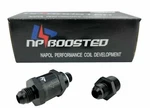 6AN Inlet / Outlet Hi Flow Check Valve AN6 To M12X1.5 M18X1.5 For 044 Fuel Pumps. Fixed Price $39.11.