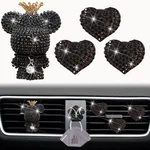 Black Heart & Bear Air Vent Clips, Pcs Bling 0.25 Fl Oz (pack Of 4),. Fixed Price $26.57.