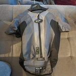 Alpinestars Tech Air 5 Vest Jacket System Dark Gray Black X-small Xs New Box. Fixed Price $600.00.