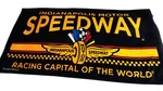 Indianapolis Motor Speedway Beach Pool Towel, 100% Cotton, 56"X30". Fixed Price $16.99.