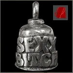 Gremlin Motorcycle Bell Sexy Bitch W/ Red Bag Fits Harley Ride. Fixed Price $15.96.
