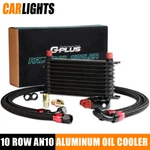 Universal Engine Transmission Oil Cooler + Rows AN10 Filter Adapter Hose Kit. Fixed Price $82.79.
