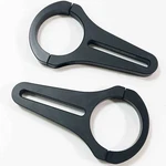 Clamp On Slotted Mirror Led Mount Brackets 2" Round Tube Roll Cage Utv Sand Rail. Fixed Price $16.99.