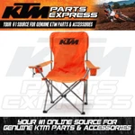 New Oem Ktm Orange Folding Racetrack Chair Height 110CM Width 60CM 3PW240031500. Fixed Price $69.99.