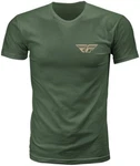 Fly Racing 354-0405L Staple Tee Green Large. Fixed Price $35.77.
