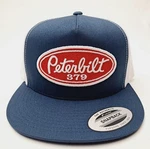 Peterbilt 379 Baseball Cap Hat Flat Bill Mesh Snapback Blue Embroidered Patch. Fixed Price $34.99.