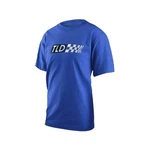 Troy Lee Designs Youth Boxed T-shirt (small) (blue). Fixed Price $24.00.