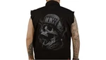 Lethal Threat Ftw Skull Sleeveless Button Down Shirts Black/gray CO60193XL. Fixed Price $40.99.