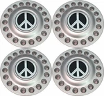 New Peace Sign Center Cap Set Fits Vw Beetle Bug 1998-2005 Wheel Hub. Fixed Price $74.92.