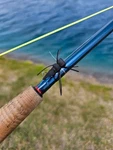 (size 6) Black Foam Spider Strider - Dry Fly Fishing. Fixed Price $5.00.