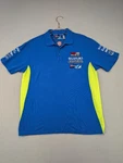 Suzuki Gsx Team Polo Shirt Mens Blue Motorsport Racing Motogp. Fixed Price $20.17.
