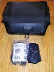 Dowco Iron Rider Motorcycle Bag, 15X11X9 Black, Like New! Harley, Honda, Etc... Fixed Price $69.00.