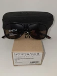 New Smith Lowdown Slim 2 Sunglasses Tortoise Chromapop Polarized Brown. Fixed Price $159.00.