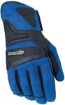 Tourmaster Intake Air Motorcycle Gloves Blue Textile Mesh Street Sport Cruiser. Fixed Price $19.95.