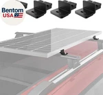 Solar Panel T-slot Mounting Kit Fits For Auto Cross Bars With T-track Secure. Fixed Price $82.00.