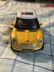 Vintage New Ray Yellow Mini Cooper Rc Model Car Only, No Remote. Fixed Price $50.00.