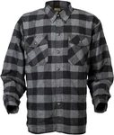 Scorpion Covert Flannel Shirt Black/grey 4XL. Fixed Price $144.95.