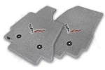 Lloyd Mats Luxe Greystone Front Floor Chevrolet Corvette *C7 Flags Logo*. Fixed Price $226.99.