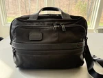 Tumi Alpha Organizer Briefcase Laptop Bag Ballistic Nylon Black 26120D2 $395. Fixed Price $124.97.