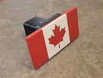 Canadian Flag 2" Trailer Hitch Cover Receiver For All Vehicles. Fixed Price $28.95.