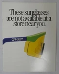 1989 Oakley Official Eyewear Dealer - Guide To Great Sunglasses Rare. Fixed Price $179.95.