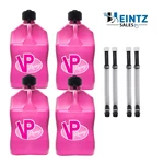 Vp Racing Fuels 3812 Pink 5.5 Gallon Jug & Hose Pack Of 4 -motorsports Container. Fixed Price $149.99.