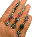 Christmas Gift Indian Ethnic Nose Ring Oxidized Clip On Stud Ear Pin. Fixed Price $148.75.