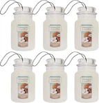 Yankee Candle Paper Car Jar Air Freshener, Coconut Beach, 6 Packs. Fixed Price $28.99.