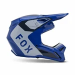 Fox Racing V1 Lean Motorcycle Helmet Blue Off-road Atv Bmx Mtb Adult Xxl. Fixed Price $159.95.