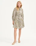 New, Veronica Beard Nolan Dress Dove Multi Size 12 #MD576. Fixed Price $339.99.