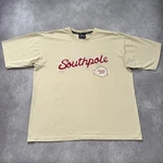 Vintage Southpole Shirt Mens Xl Tan Script Logo Victory Field Series Graphic. Fixed Price $19.99.