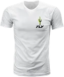 Fly Racing 354-04112X Desert Tee White Premium Cotton Crew Neck T-shirt. Fixed Price $39.70.