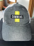 Cummins Ball Cap Hat Embroidered Trucker Mesh Nice Linen Look Hook Loop Close. Fixed Price $19.45.
